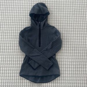 Lululemon Women’s Gray Fleece & Thank You Pullover Hoodie